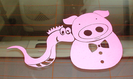 snaky and piggy